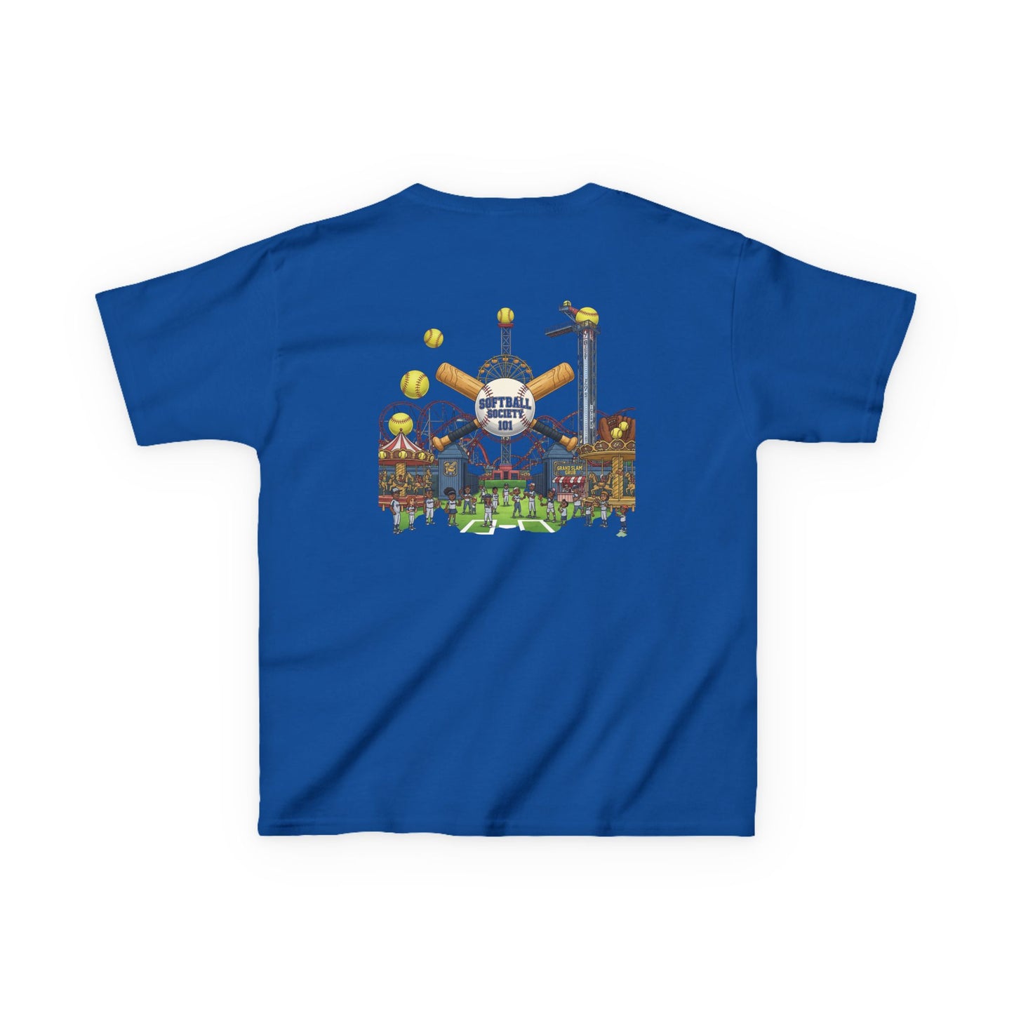 Softball Society 101 Youth Fairgrounds Tee