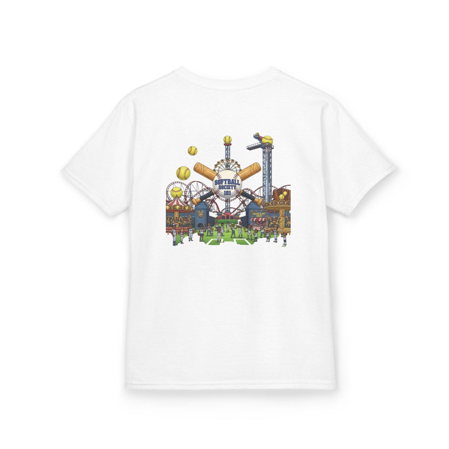 Softball Society 101 Youth Fairgrounds Tee