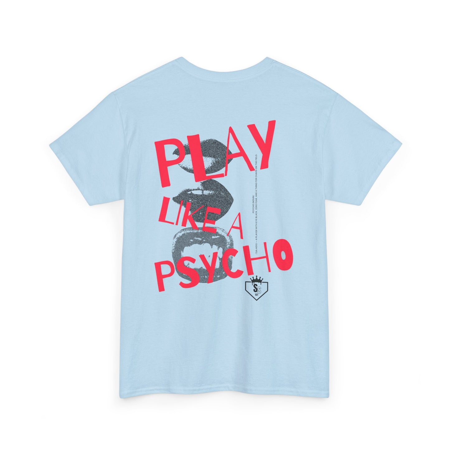 Softball Society 101 Adult “Psycho” Tee
