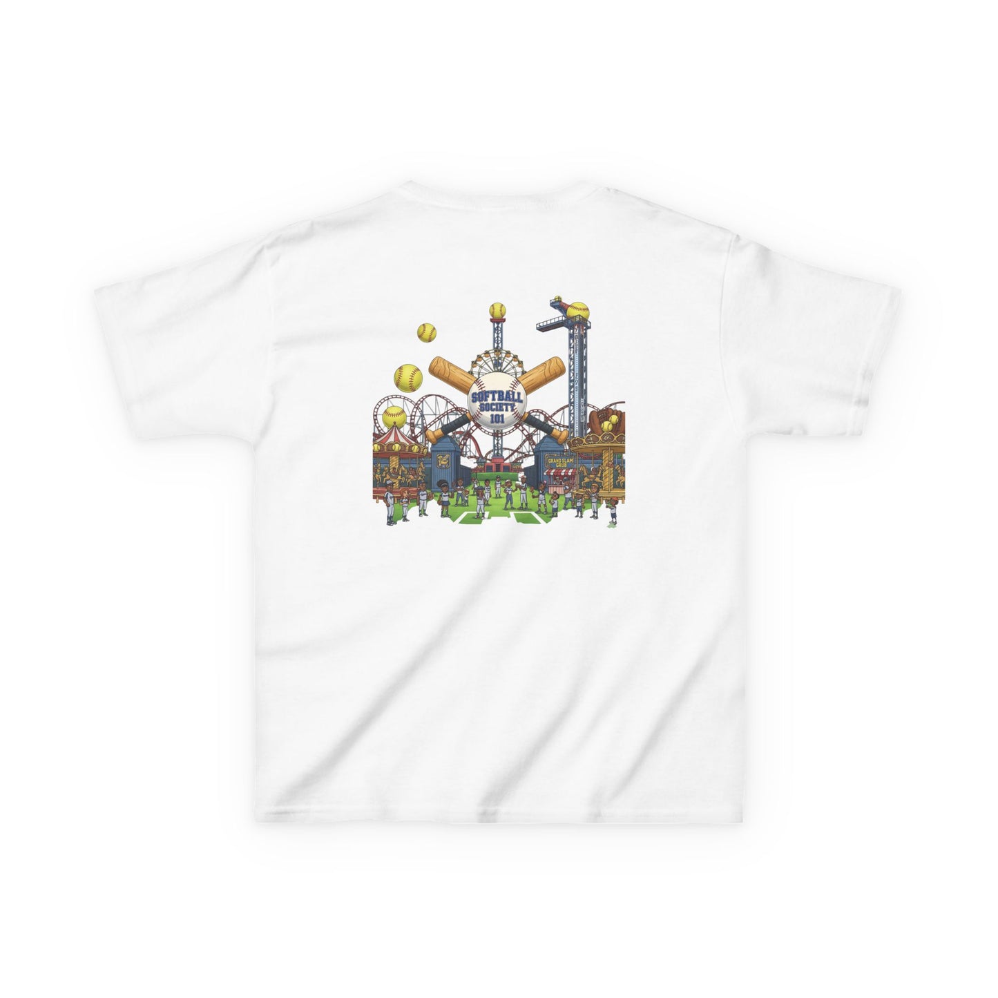 Softball Society 101 Youth Fairgrounds Tee