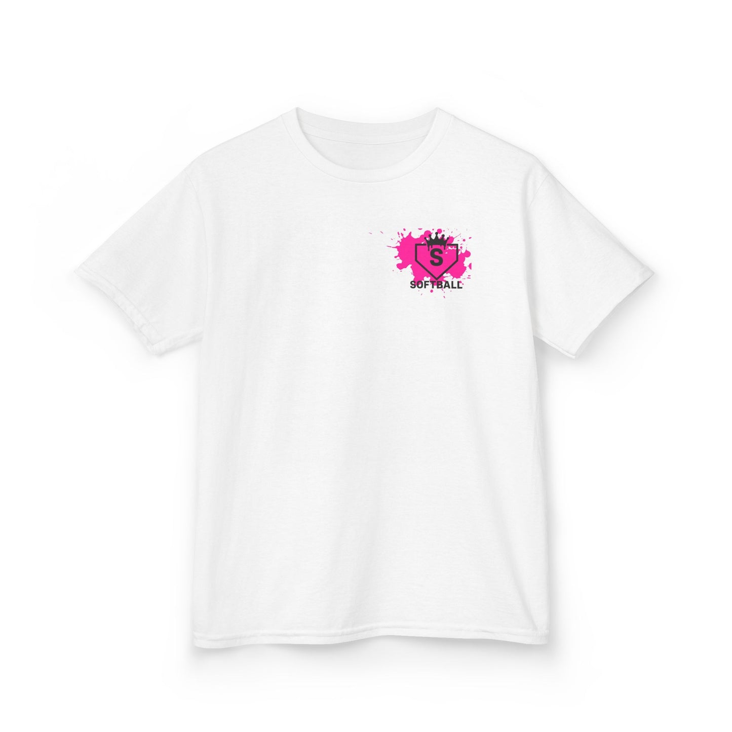 Softball Society 101 Youth Pink Out Power Tee