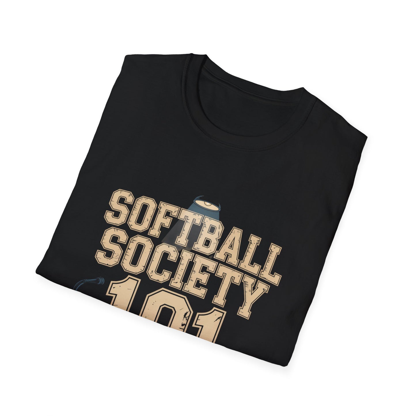 Softball Society 101 Adult Halloween Tee