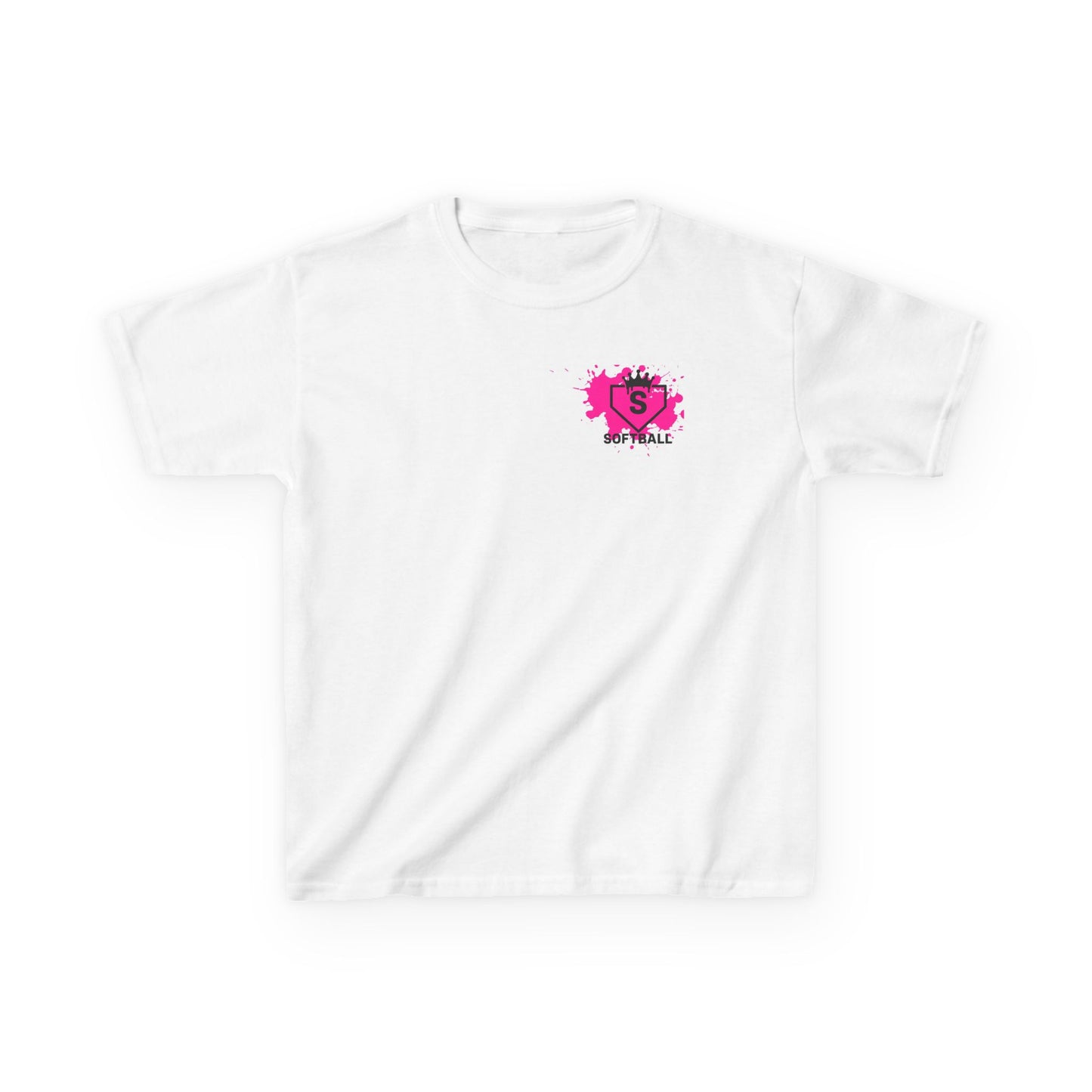 Softball Society 101 Youth Pink Out Power Tee