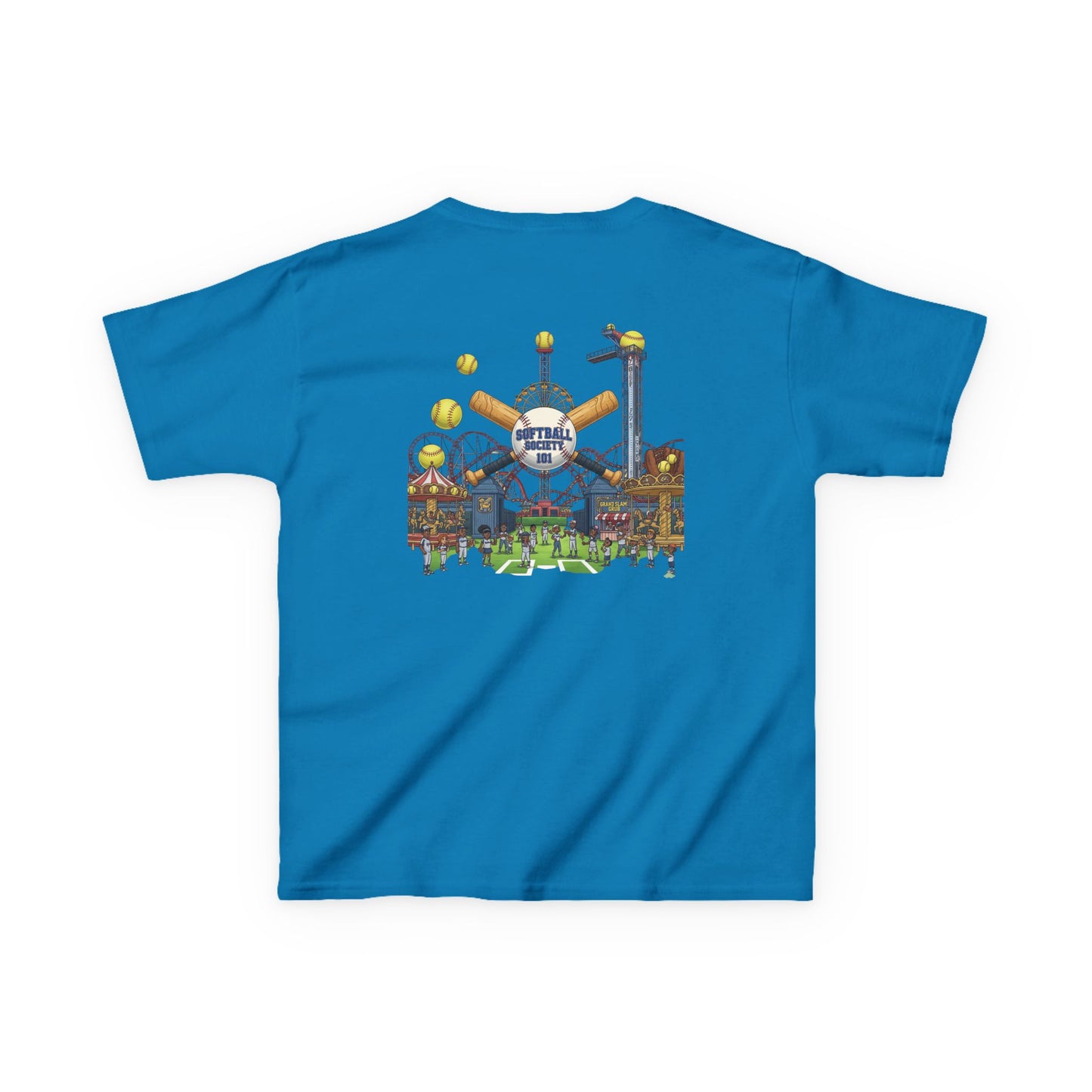 Softball Society 101 Youth Fairgrounds Tee