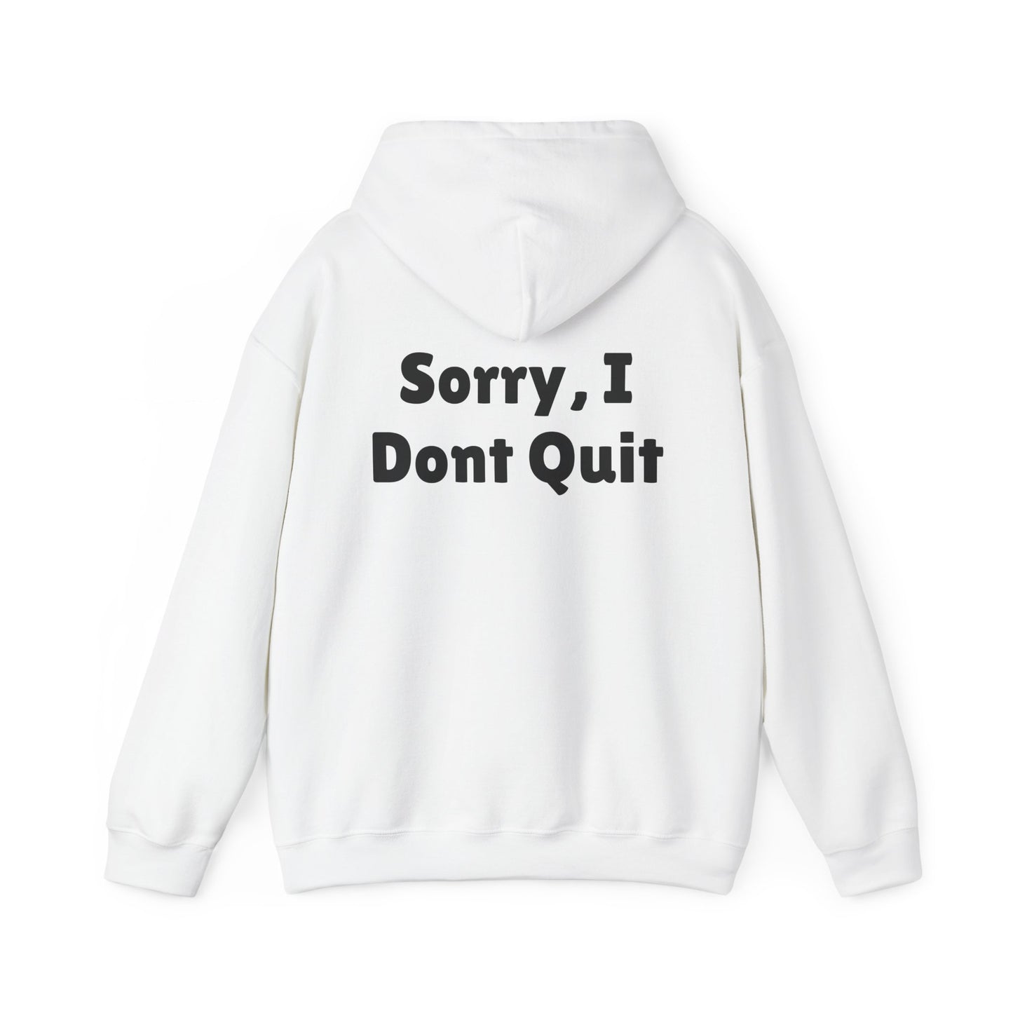 Softball Society 101 Adult Hoodie I Don't Quit