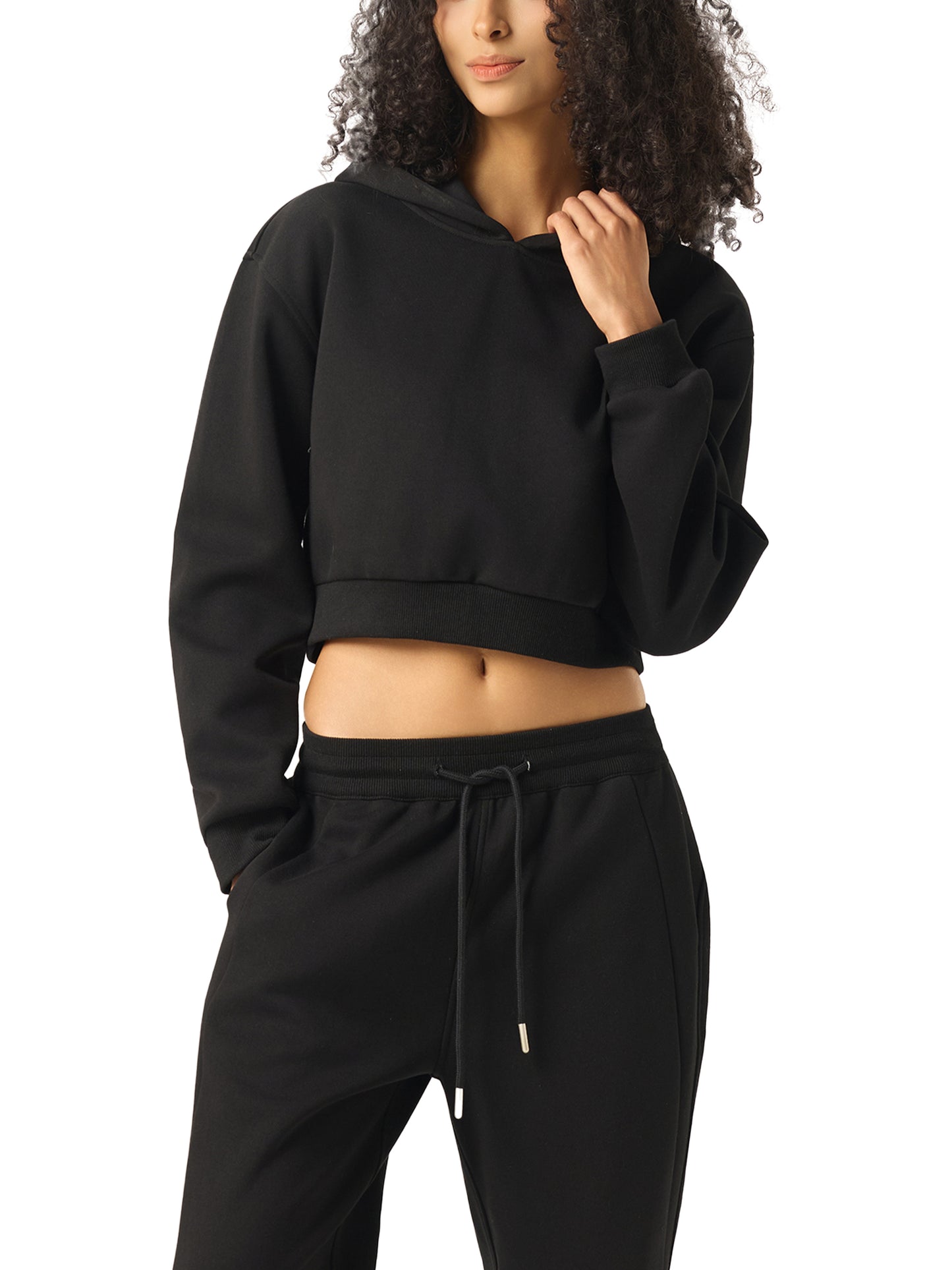 Softball Society 101 Essential Cropped Hoodie