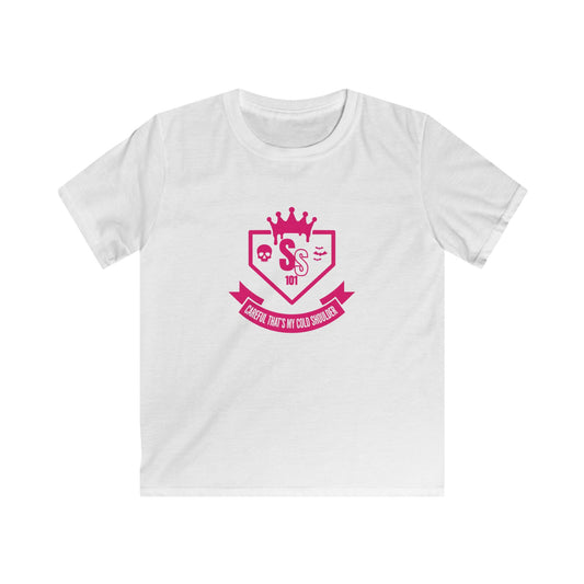 Softball Society Youth Cold Shoulder Tee