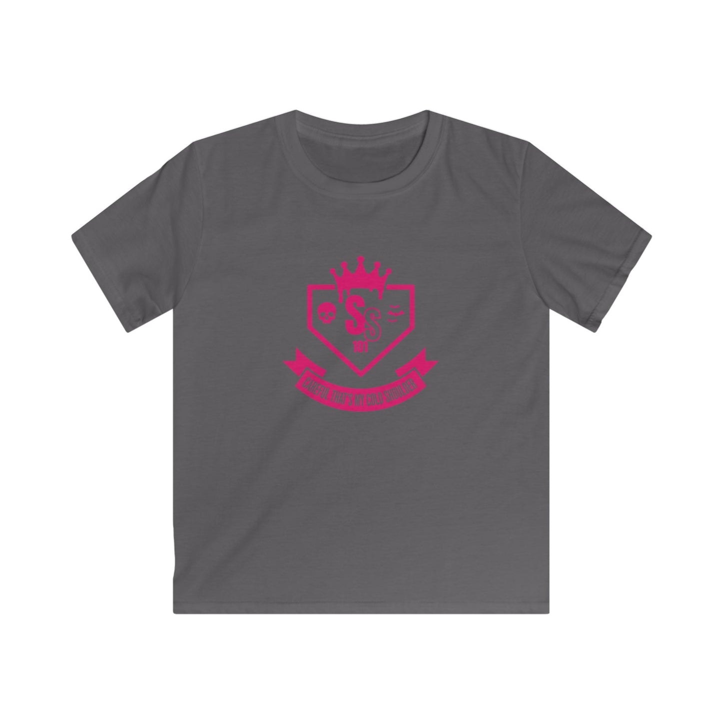 Softball Society Youth Cold Shoulder Tee