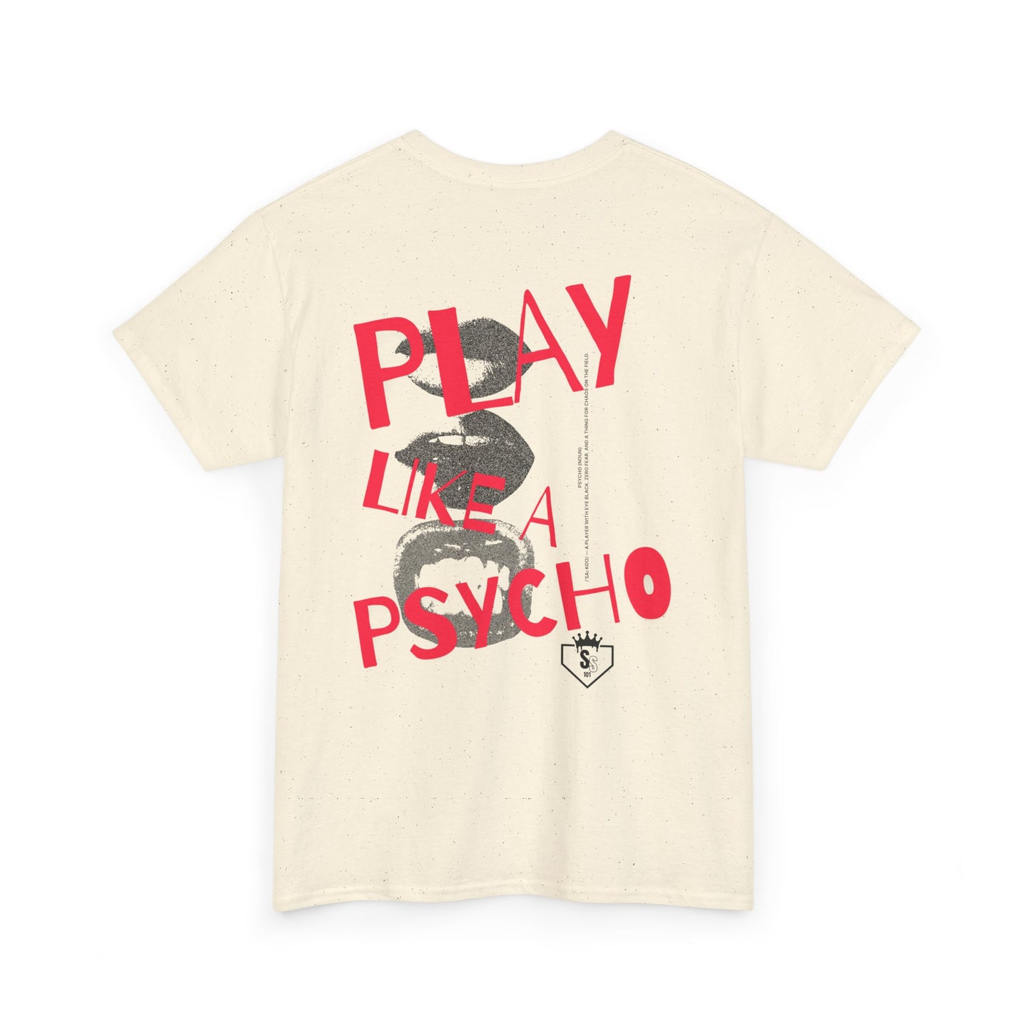 Softball Society 101 Adult “Psycho” Tee