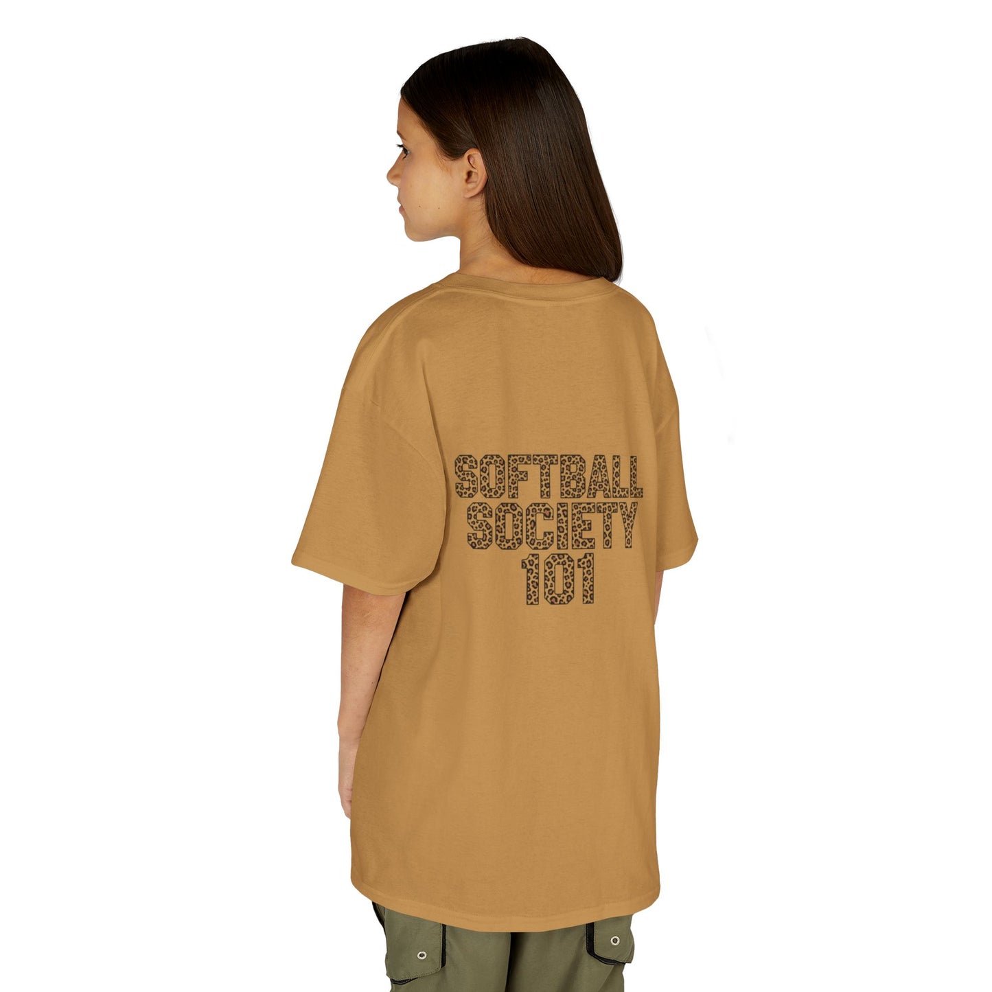 Softball Society 101 Youth Cheetah Tee