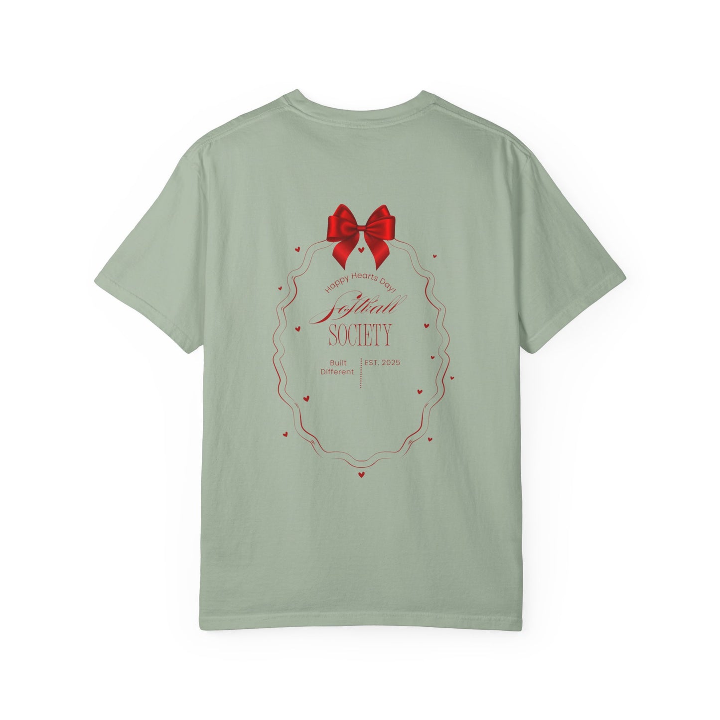 T-Shirt — 'Affair Society' Red Ribbon Graphic Tee