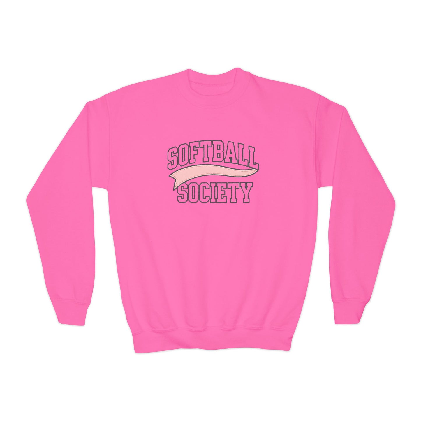 Softball Society 101 Youth Banner Sweatshirt