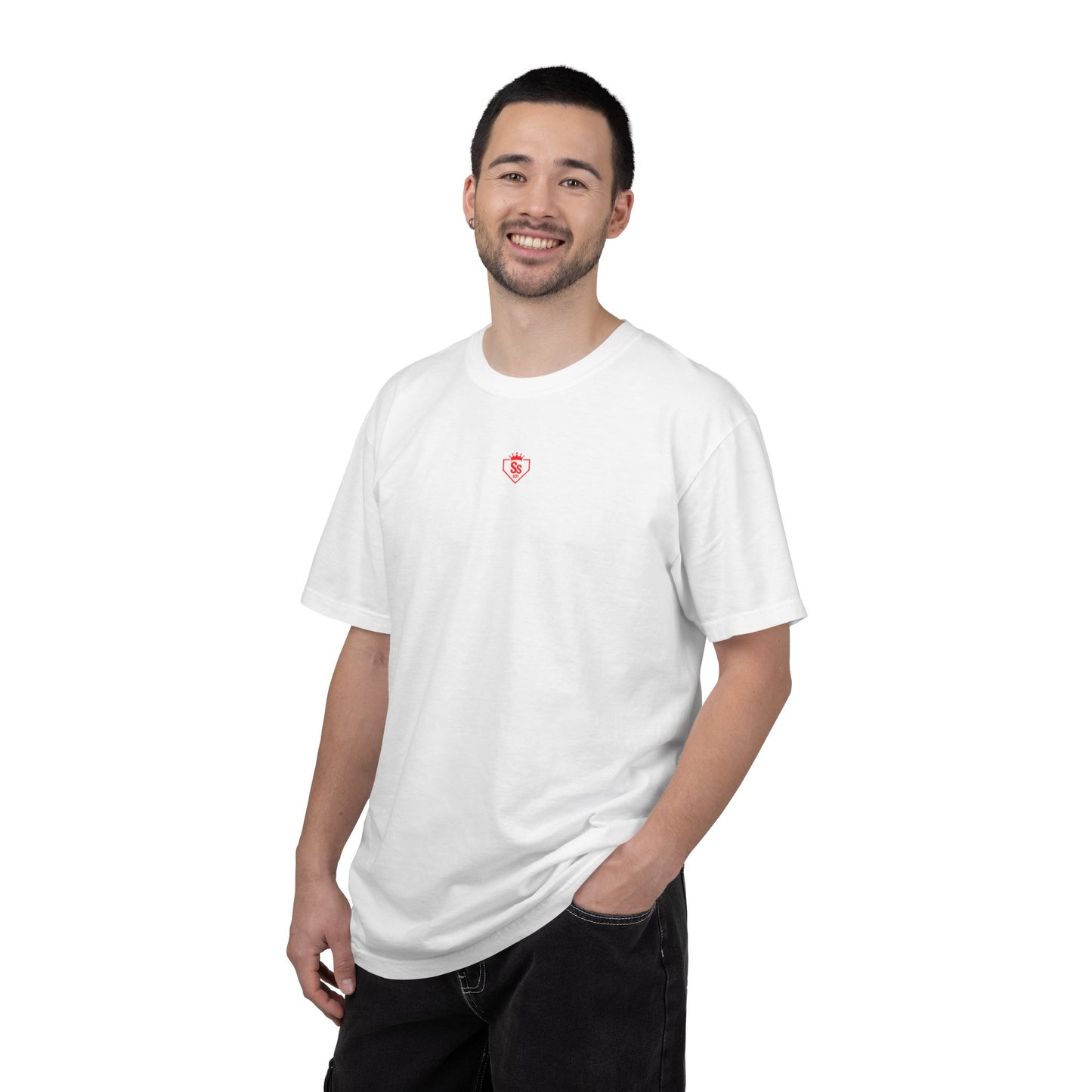T-Shirt — 'Affair Society' Red Ribbon Graphic Tee