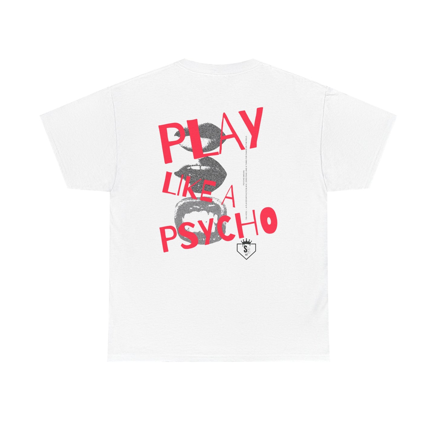 Softball Society 101 Adult “Psycho” Tee