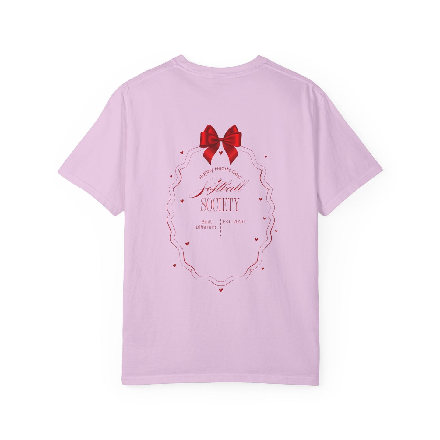T-Shirt — 'Affair Society' Red Ribbon Graphic Tee