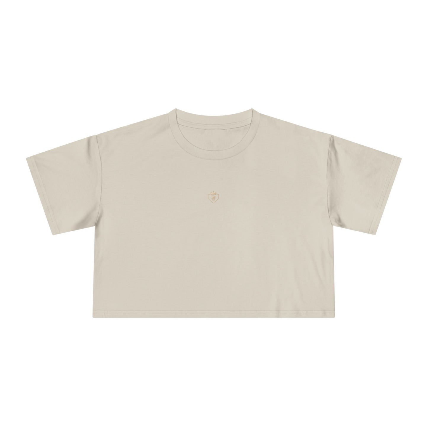 Cropped Tee - Bone (Adult)