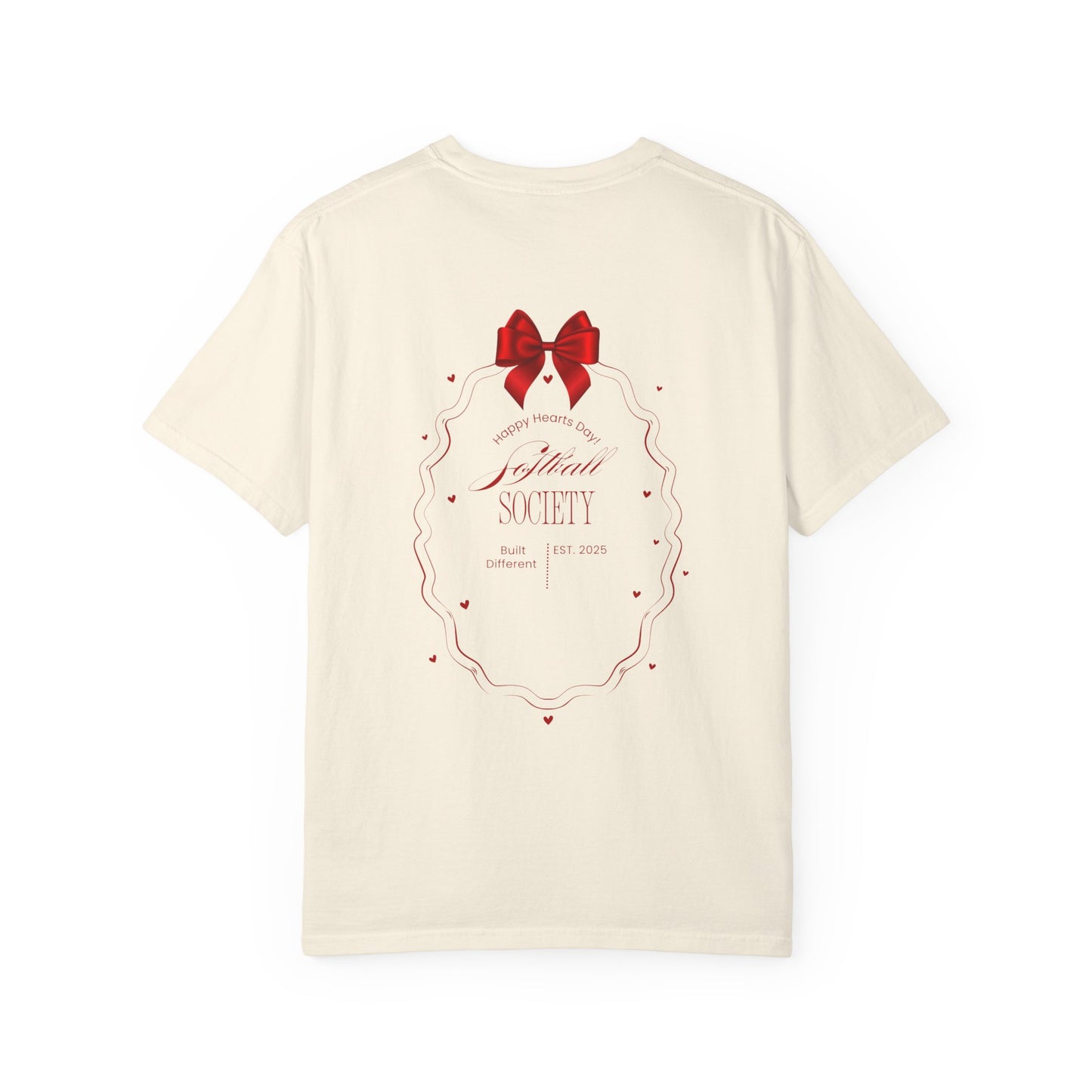 T-Shirt — 'Affair Society' Red Ribbon Graphic Tee