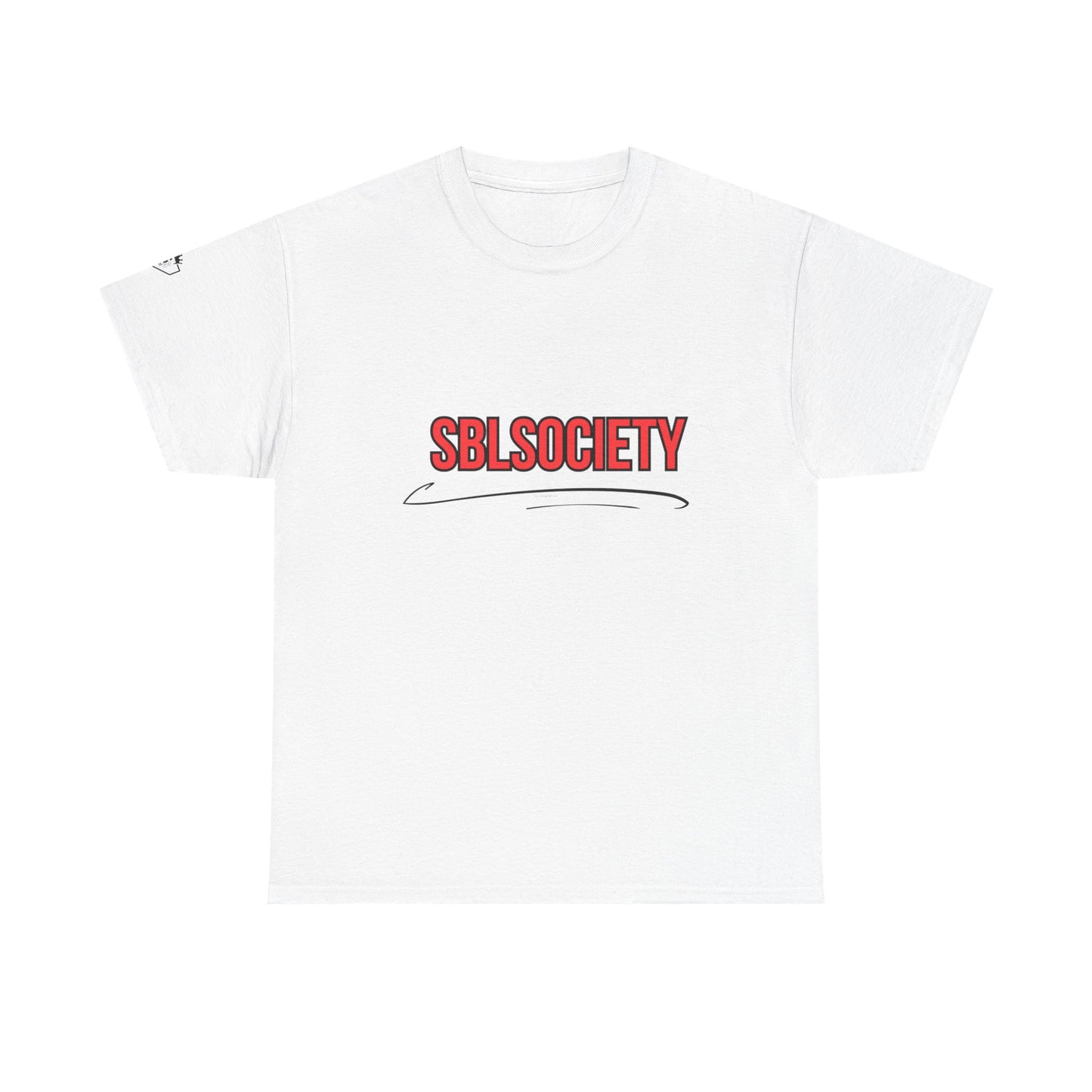 Softball Society 101 Adult Red Graphic Tee