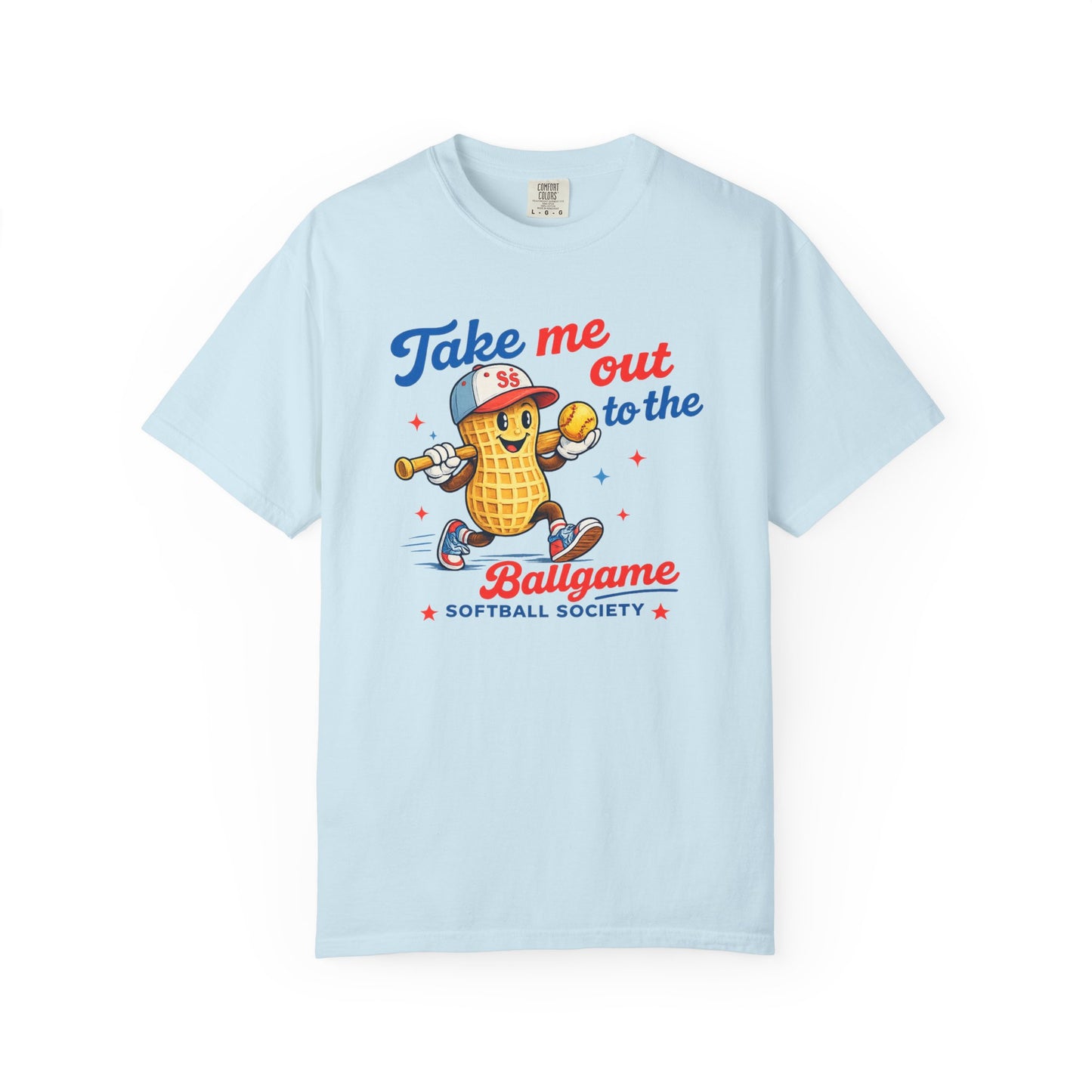 Softball Society “Take Me Out to the Ballgame” Tee (Adult)