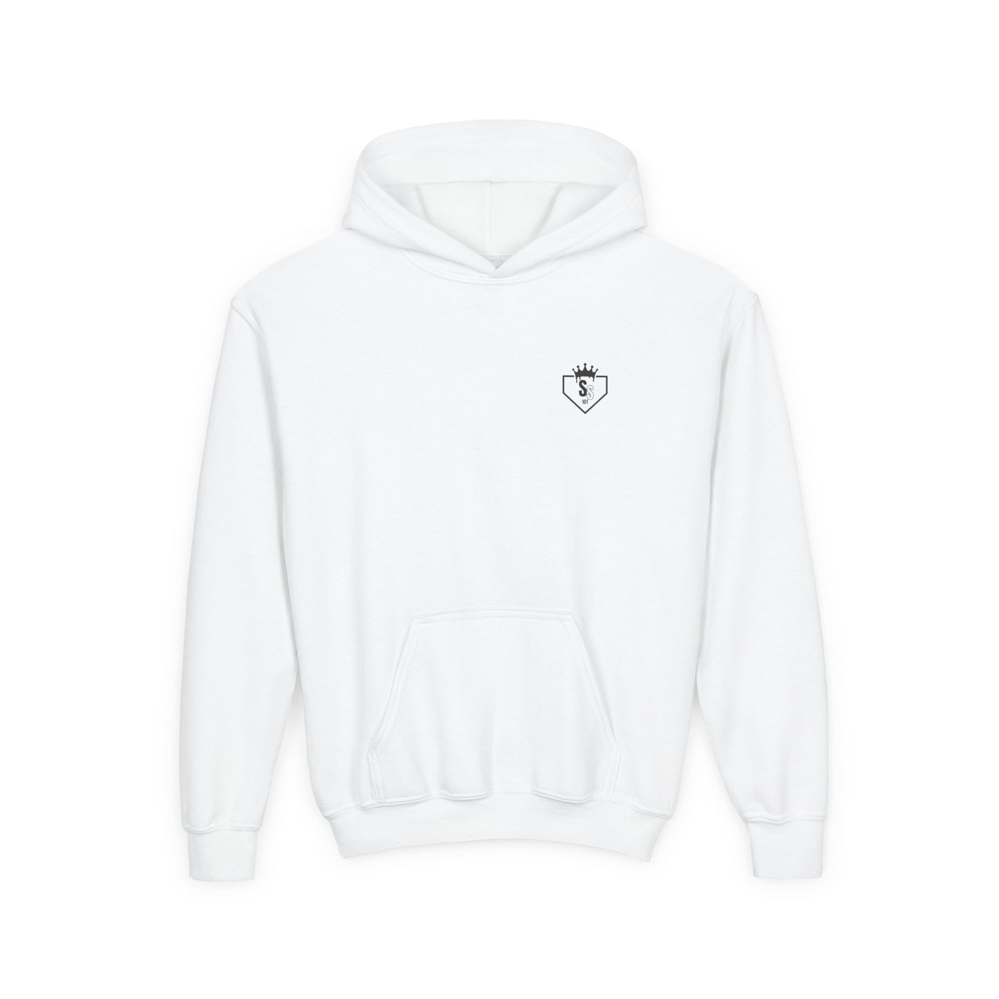 Softball Society 101 Youth Bold Hoodie Black