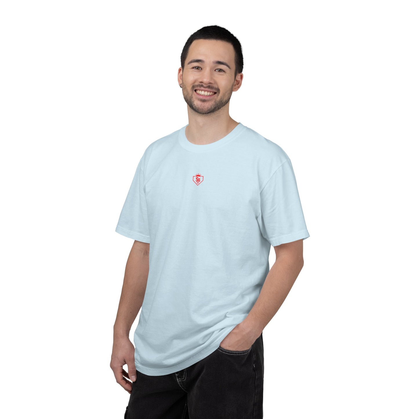 T-Shirt — 'Affair Society' Red Ribbon Graphic Tee