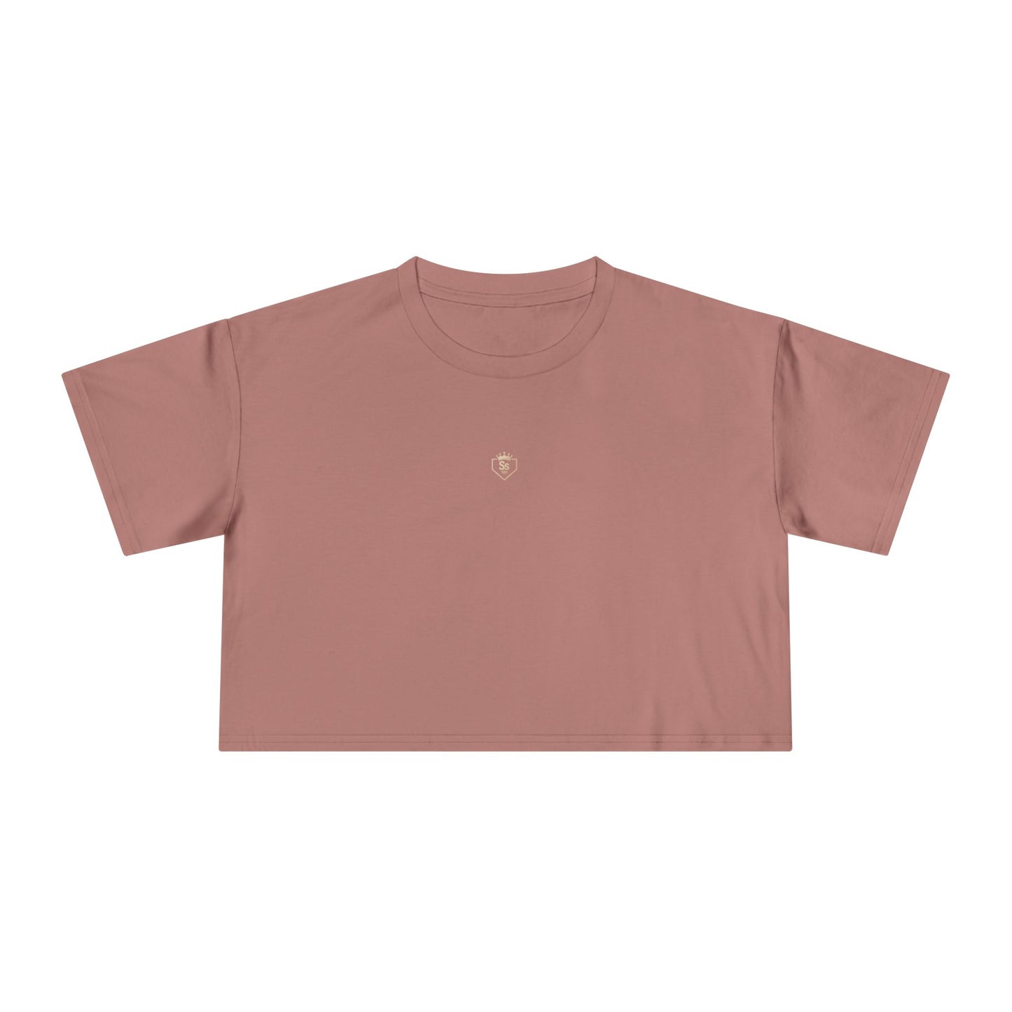 Cropped Tee - Hazy Pink (Adult)