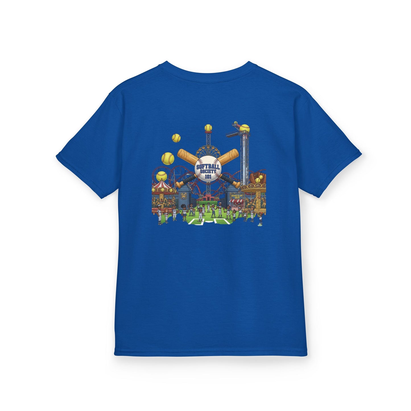 Softball Society 101 Youth Fairgrounds Tee