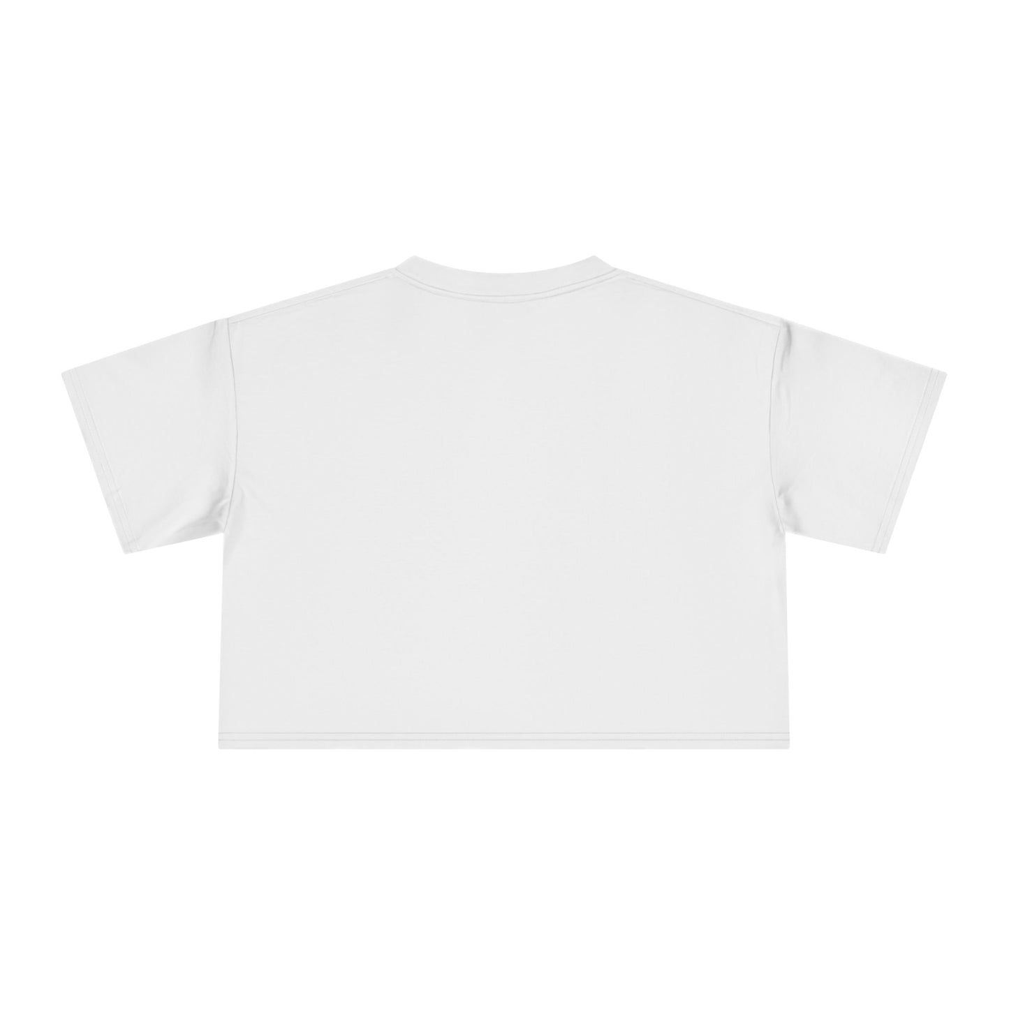 Cropped Tee - White (Adult)