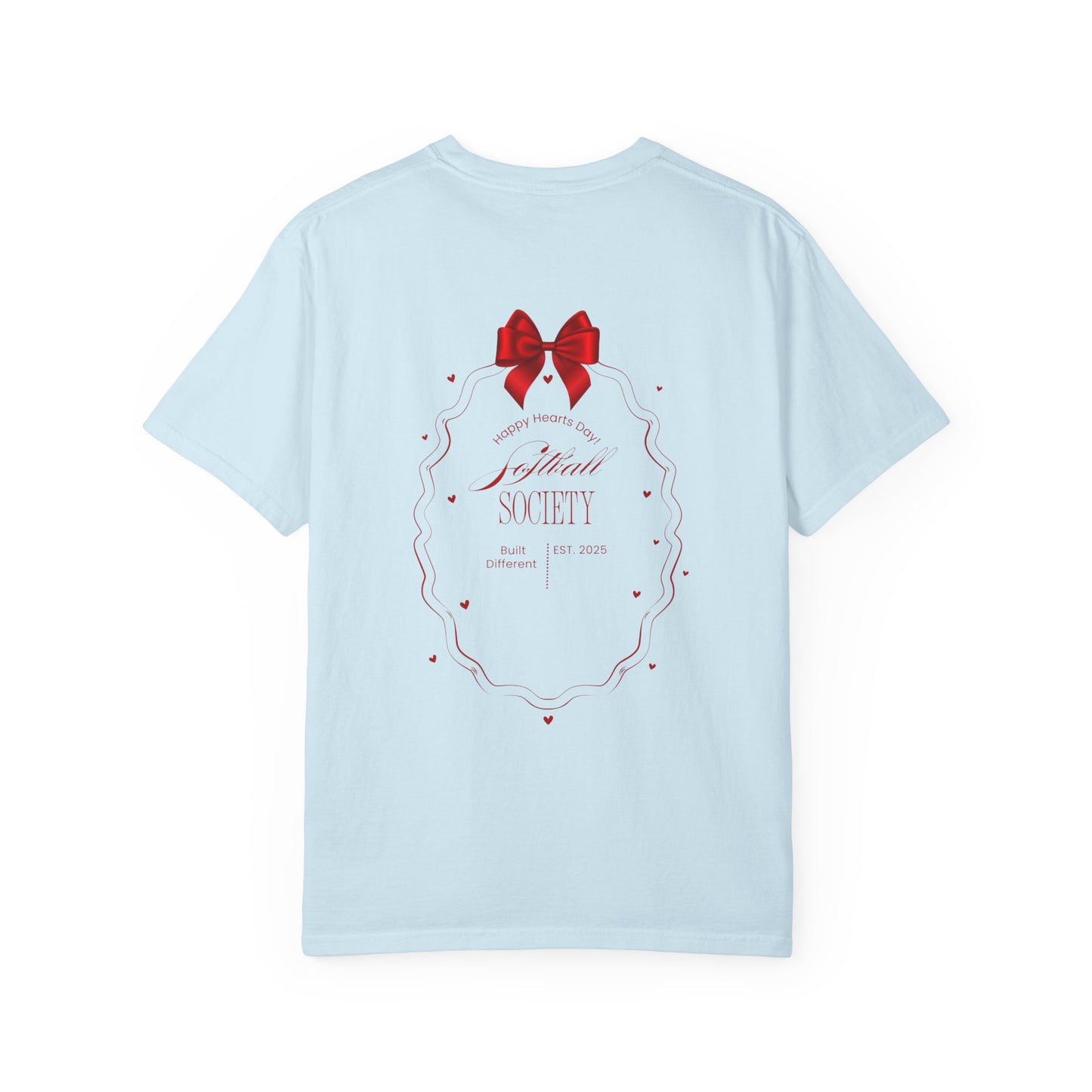 T-Shirt — 'Affair Society' Red Ribbon Graphic Tee
