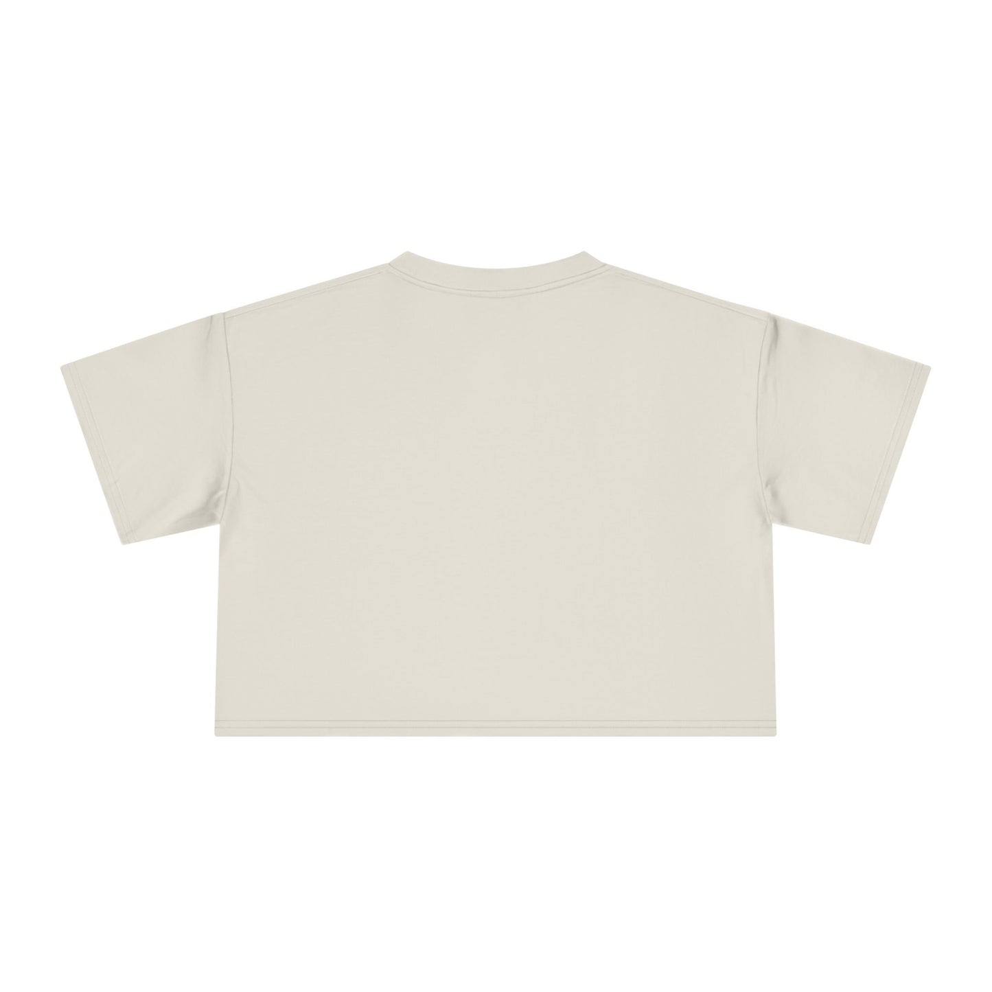 Cropped Tee - Ecru (Adult)