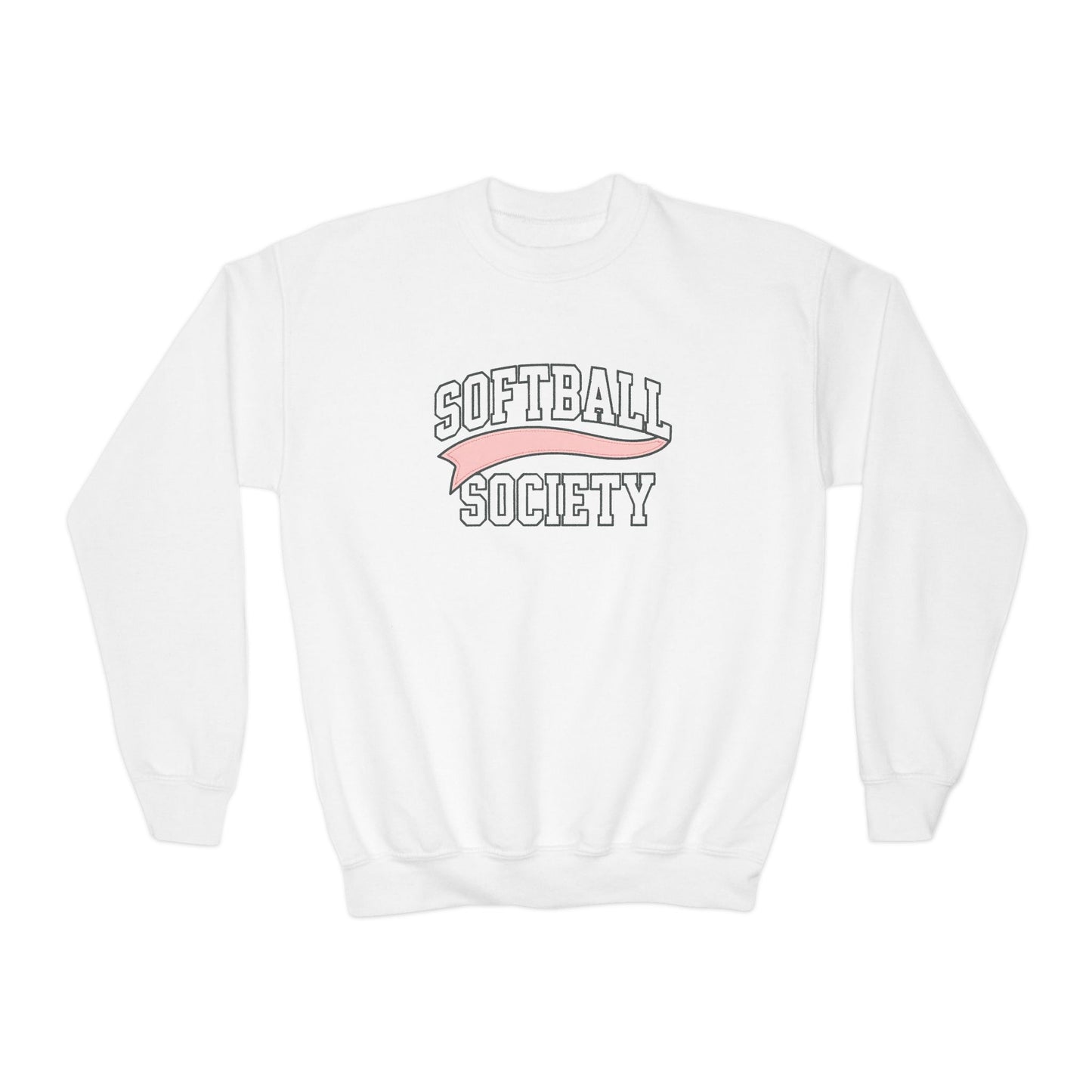 Softball Society 101 Youth Banner Sweatshirt