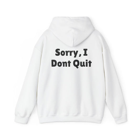 Softball Society 101 Adult Hoodie I Don't Quit