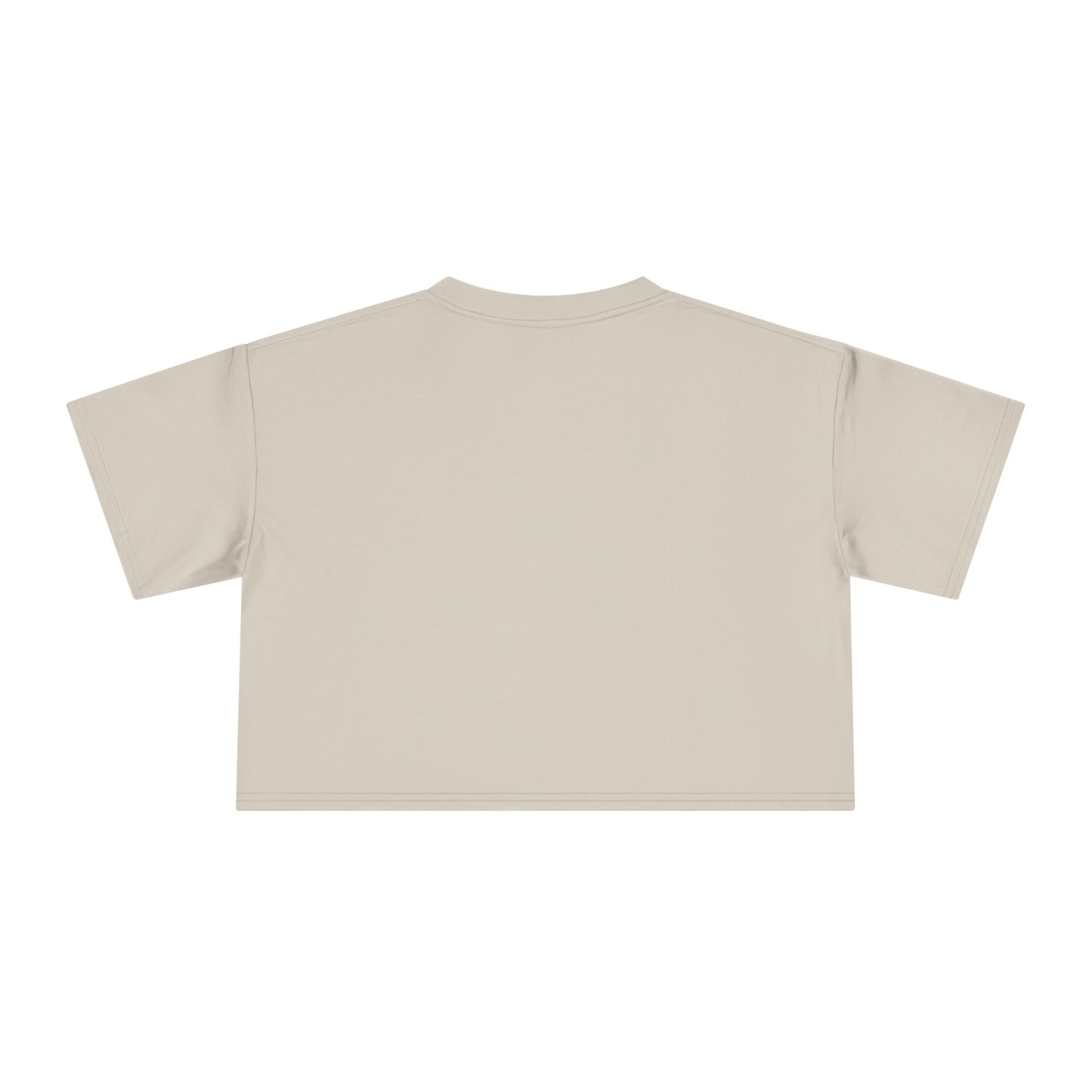 Cropped Tee - Bone (Adult)