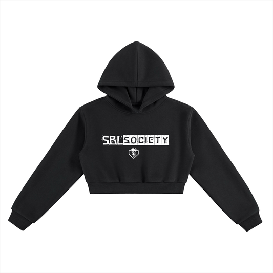 Softball Society 101 Essential Cropped Hoodie