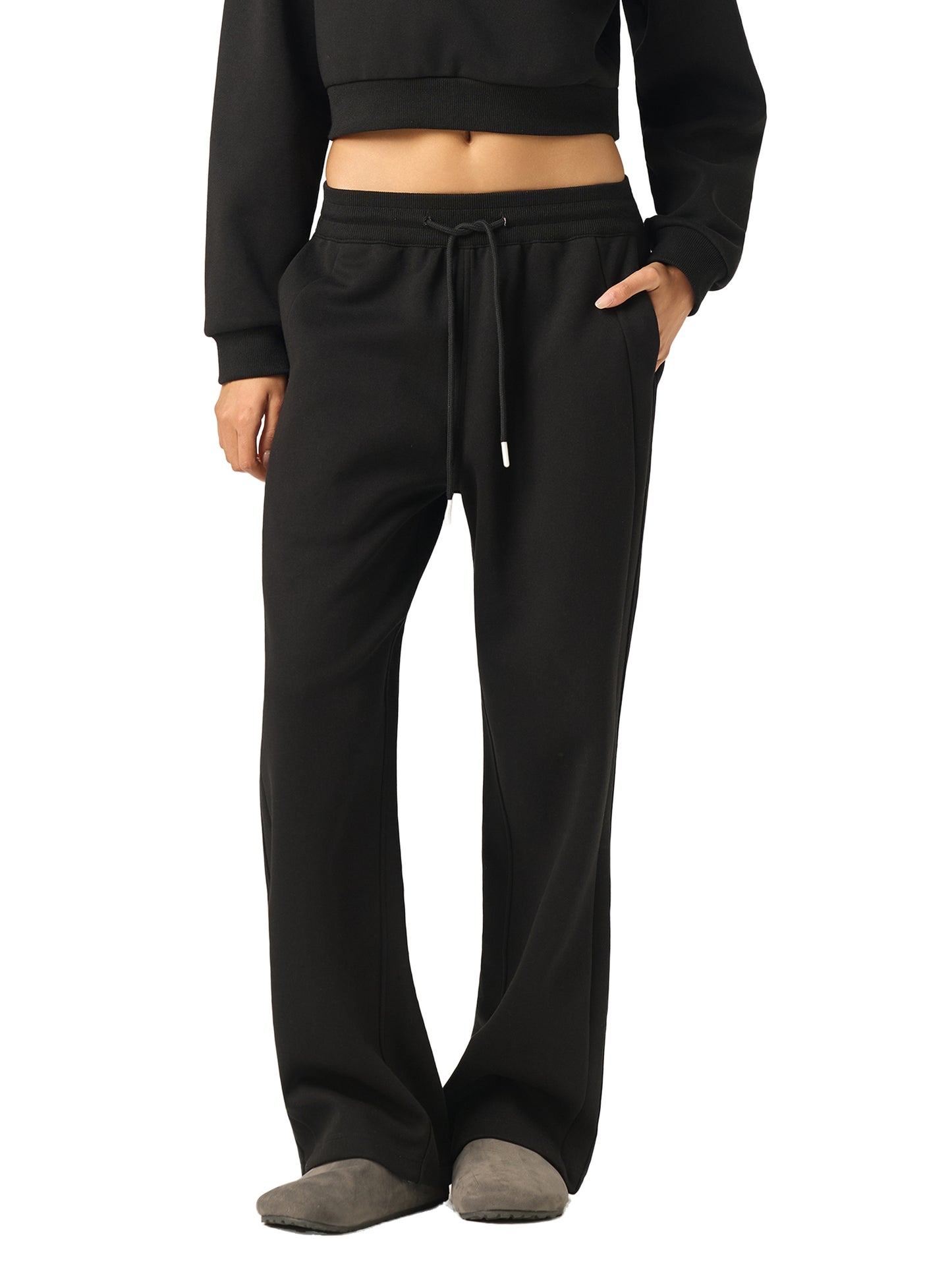 Softball Society 101 Essential Drawstring Straight-Leg Sweatpants